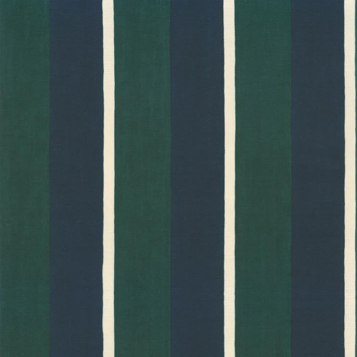 Sinopia Wallpaper - Marine / Vert Anglais swatch