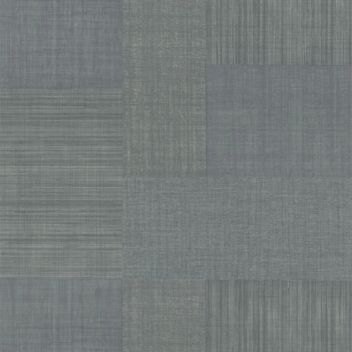 black-grey geometric wallpaper from casamance