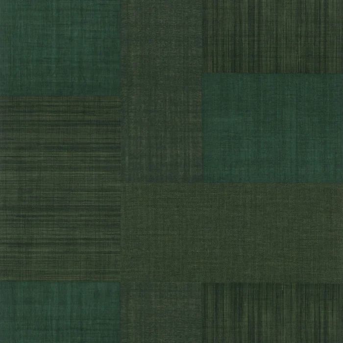 Mestizo Wallpaper - Vert Forêt fabric swatch A76321630