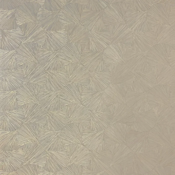 Songket Wallpaper - Travertin / Doré swatch