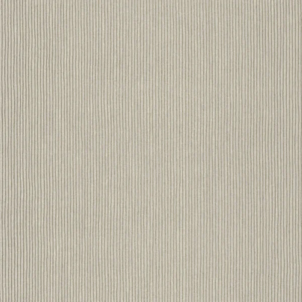 Sulpice Wallpaper - Sable by black-grey striped wallpaper from casamance
