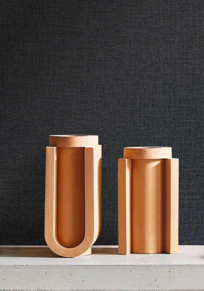 Lienzo Wallpaper - Marine by blue plain wallpaper and wall with