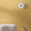 yellow plain wallpaper and wall with