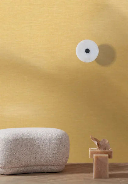 Shinok Wallpaper - Mimosa by yellow plain wallpaper and wall with