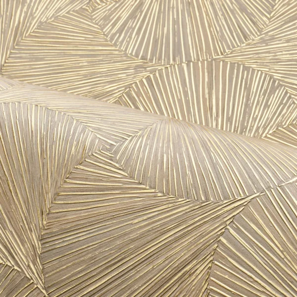 Songket Wallpaper - Travertin / Doré by neutral misc wallpaper and wave with wallpaper