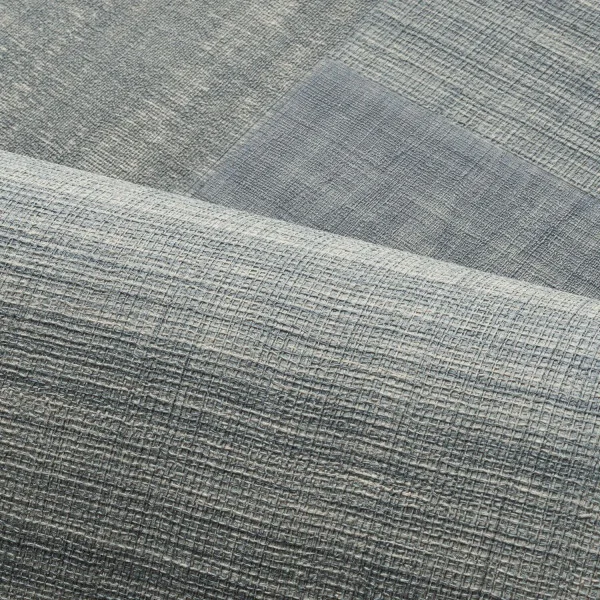 Mestizo Wallpaper - Pierre Bleue by black-grey geometric wallpaper and wave with wallpaper