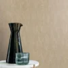 neutral misc wallpaper and wall with coffee table and vases