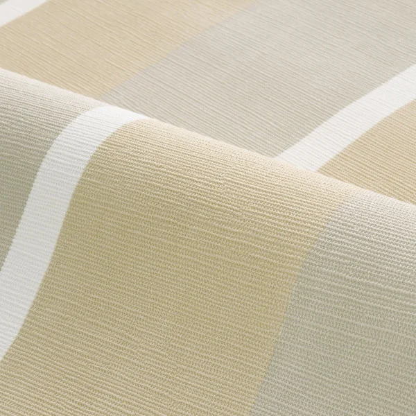 Sinopia Wallpaper - Travertin / Perle by neutral striped wallpaper and wave with wallpaper