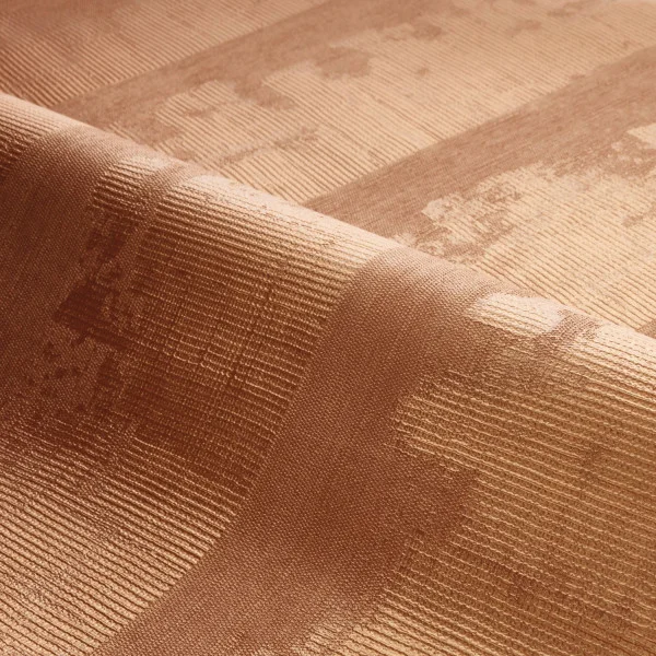 Nerikomi Wallpaper - Cuivre by orange striped wallpaper and wave with wallpaper