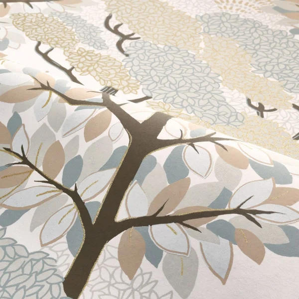 Marakanda Wallpaper - Pastel / Dore by blue botanical wallpaper and wave with wallpaper