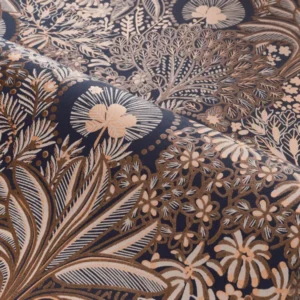 brown botanical wallpaper and wave with wallpaper