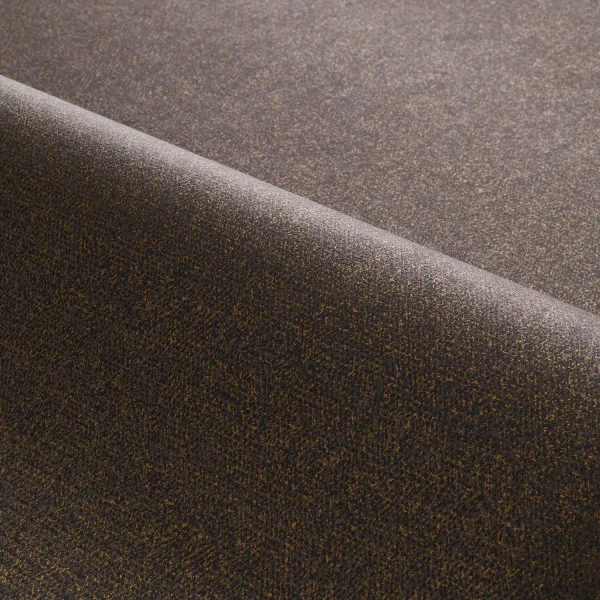 Octa Wallpaper - Noir / Dore by brown plain wallpaper and wave with wallpaper