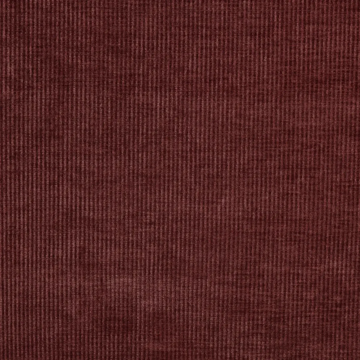 Cord Fabric - Burgundy by red plain velvet-chenille fabric from Prestigious Textiles