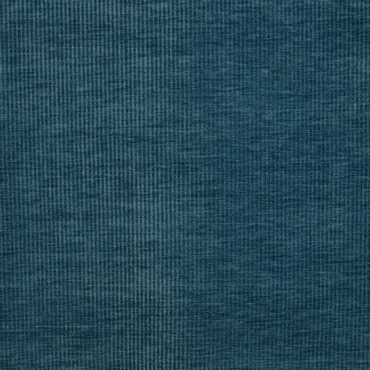 Cord Fabric - Ink by blue plain velvet-chenille fabric from Prestigious Textiles