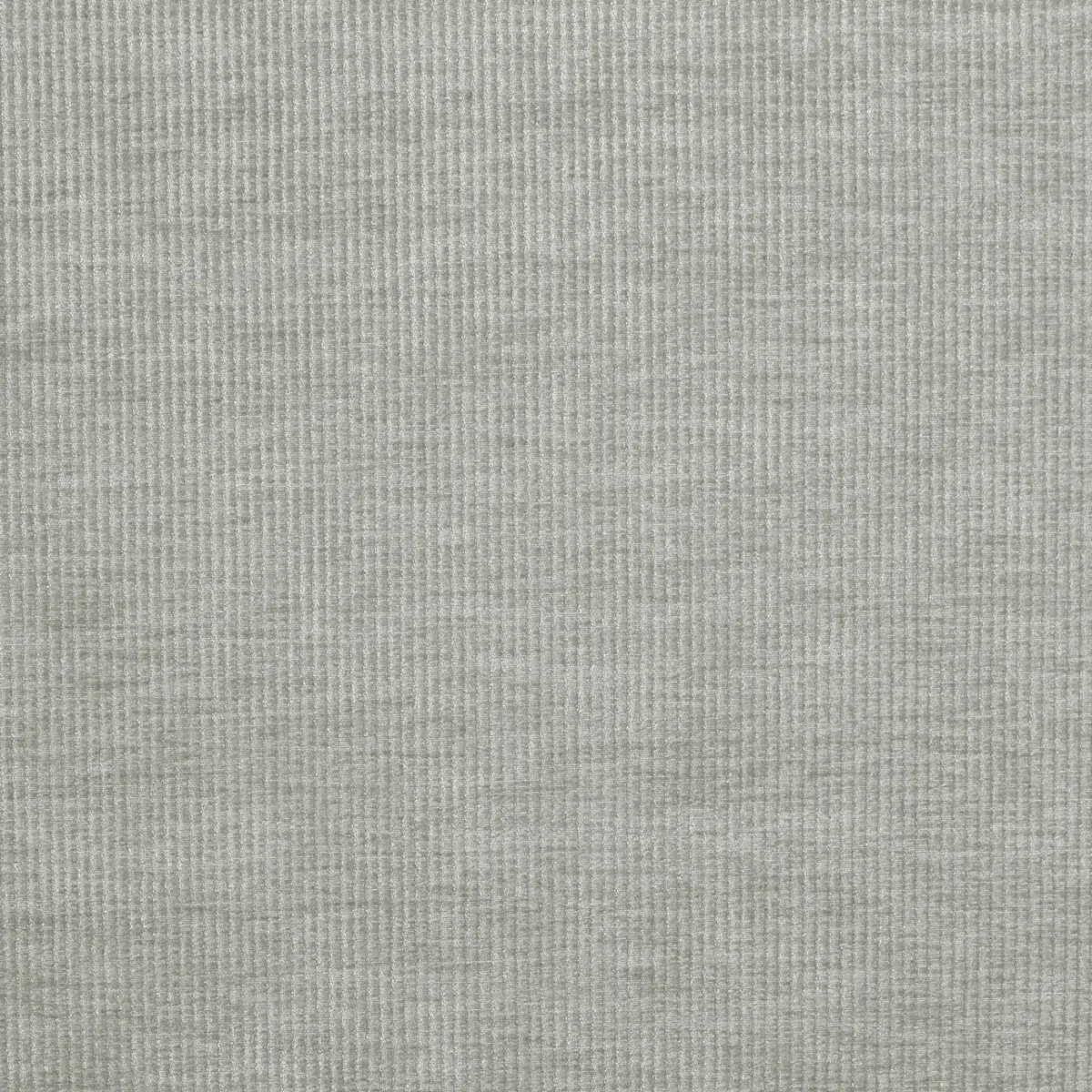 Cord Fabric - Nickel by black-grey plain velvet-chenille fabric from Prestigious Textiles