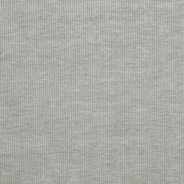Cord Fabric - Nickel by black-grey plain velvet-chenille fabric from Prestigious Textiles