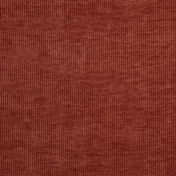 Cord Fabric - Spice by red plain velvet-chenille fabric from Prestigious Textiles