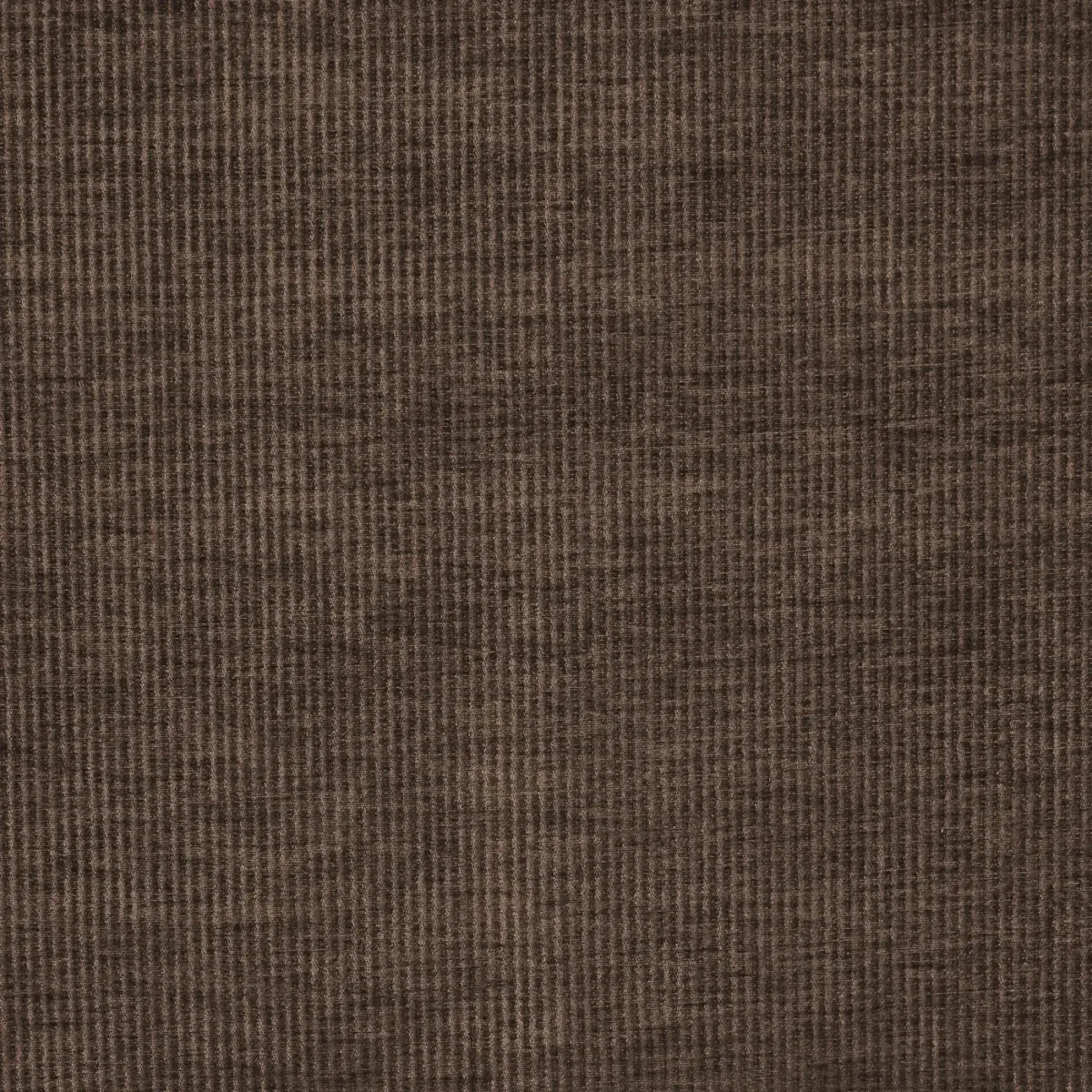Cord Fabric - Cocoa by brown plain velvet-chenille fabric from Prestigious Textiles