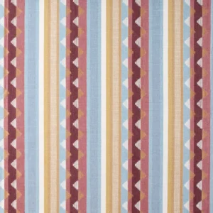 red striped woven fabric from Sanderson