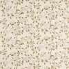 brown botanical embroideried fabric from Sanderson