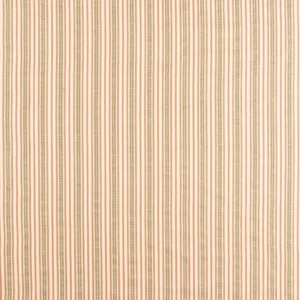 orange striped cotton fabric from Sanderson