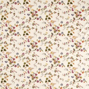 multicolour botanical printed fabric from Sanderson