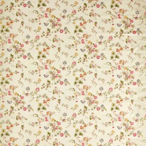 pink botanical printed fabric from Sanderson