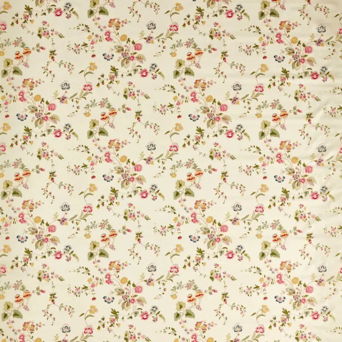 Nectar Fields Fabric - Sage /  Blossom – Sage / Blossom swatch