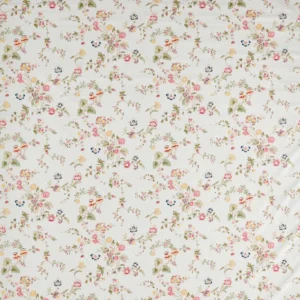 black-grey botanical printed fabric from Sanderson