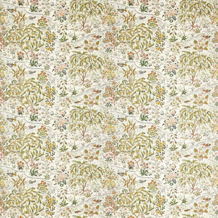Moat Birds Fabric - Fawn /  Harvest – Fawn / Harvest swatch
