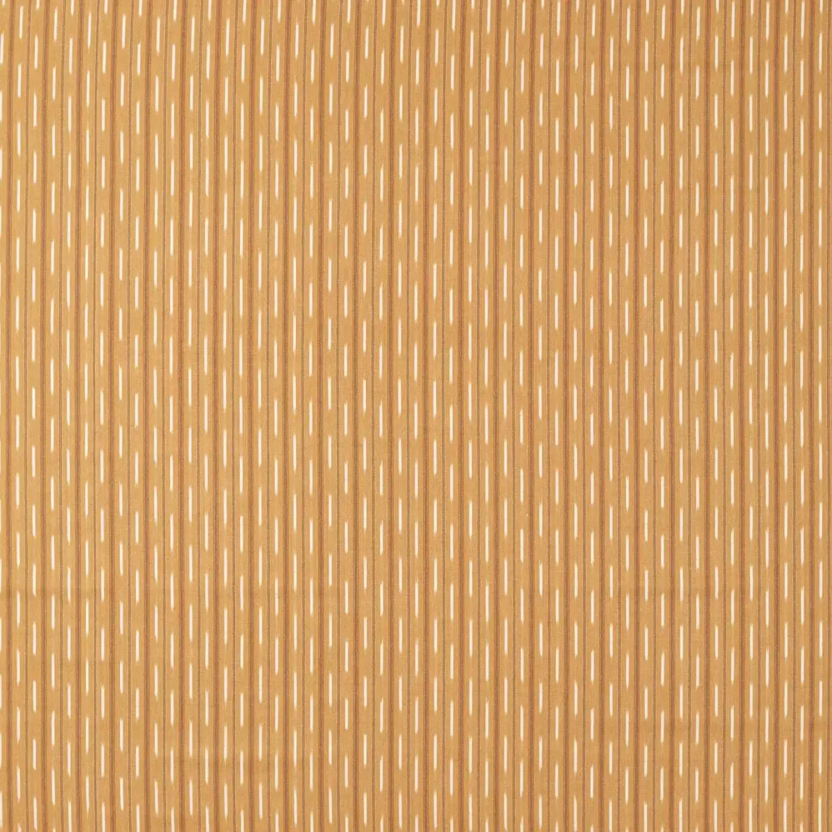 Sabu Stripe Fabric - Golden Knot by yellow striped cotton fabric from Sanderson