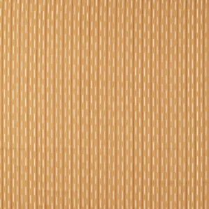 yellow striped cotton fabric from Sanderson