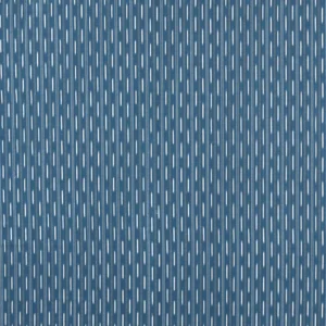 blue striped cotton fabric from Sanderson