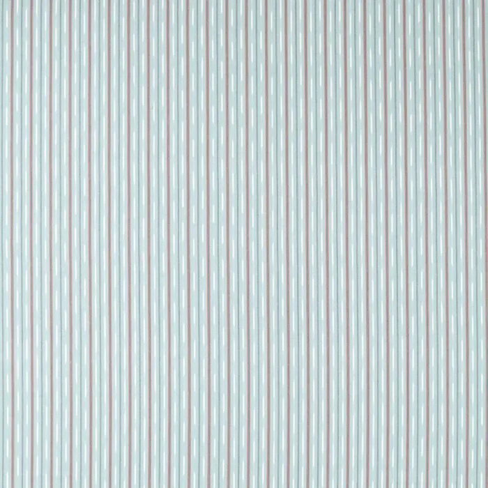 Sabu Stripe Fabric - Porcelain  / Coral – Porcelain / Coral swatch