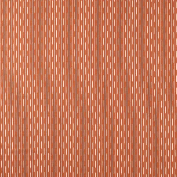 Sabu Stripe Fabric - Madder / Indigo by red striped cotton fabric from Sanderson