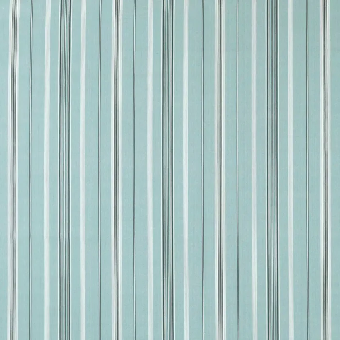 Latimer Stripe Fabric -  Udaipur Blue / Teal swatch