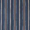 blue striped cotton fabric from Sanderson