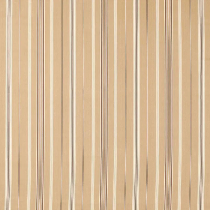 Latimer Stripe Fabric - Clay /  Bark – Clay / Bark swatch