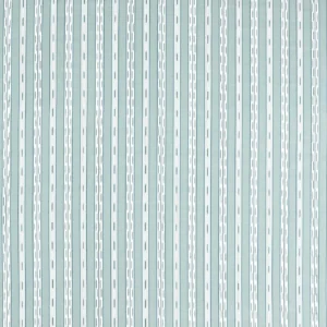 blue striped cotton fabric from Sanderson