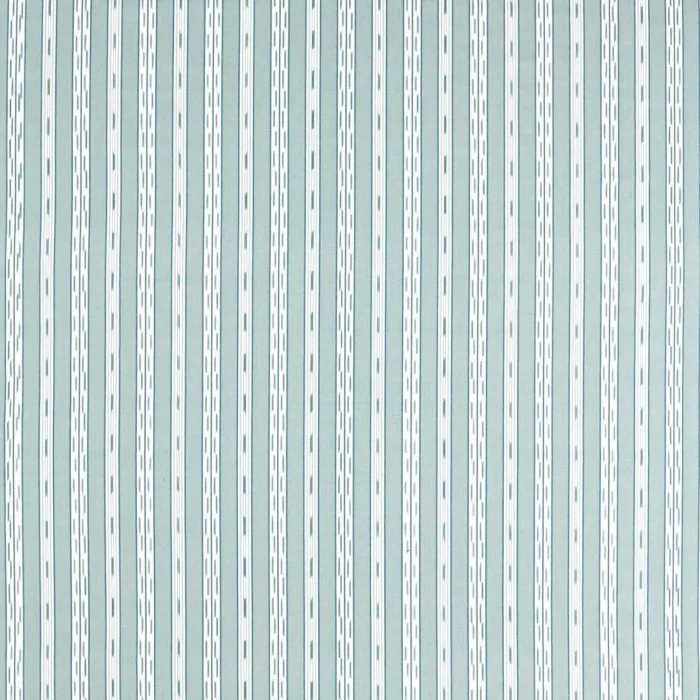 Jamandi Stripe Fabric -  Porcelain / Blue swatch