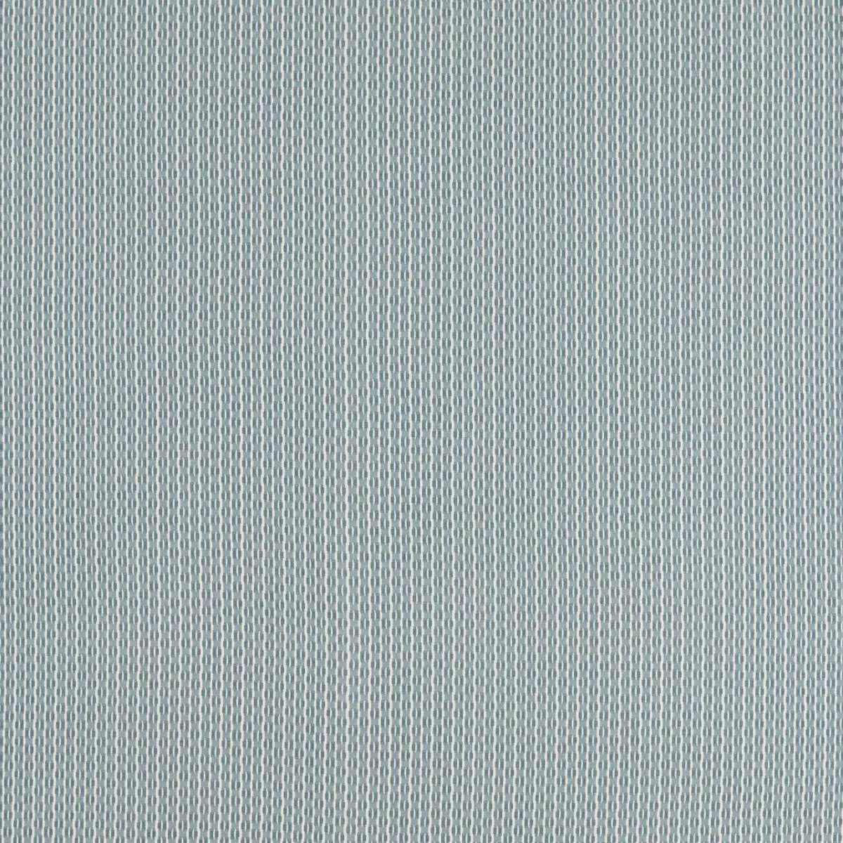 Batak Check Fabric - Udaipur Blue by blue geometric cotton fabric from Sanderson
