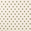 green spotted embroideried fabric from Sanderson