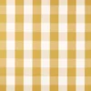 yellow checked woven fabric from Sanderson