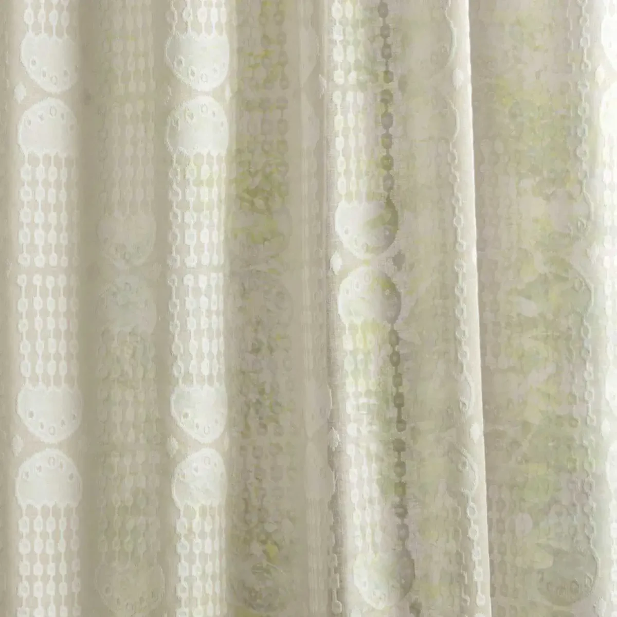 black-grey misc voile-sheer fabric from Sanderson