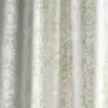green botanical voile-sheer fabric from Sanderson