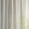 neutral striped voile-sheer fabric from Sanderson