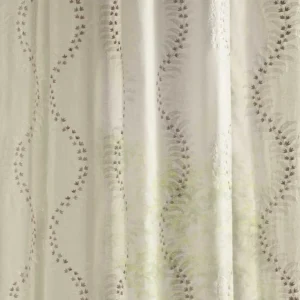 multicolour botanical voile-sheer fabric from Sanderson