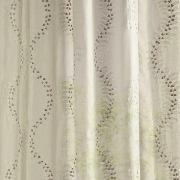 multicolour botanical voile-sheer fabric from Sanderson