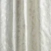neutral botanical voile-sheer fabric from Sanderson