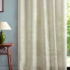 black-grey misc curtain with side table and lamps
